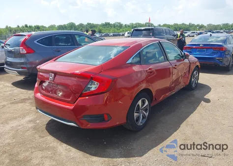 2019 Honda Civic Lx from USA, damaged, VIN 2HGFC2F68KH567274